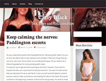 Tablet Screenshot of carly-black.com